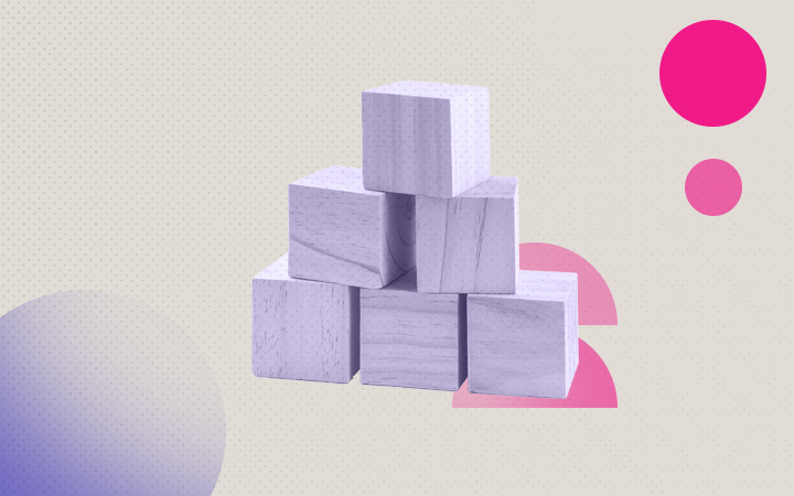 Image with stacked blocks.