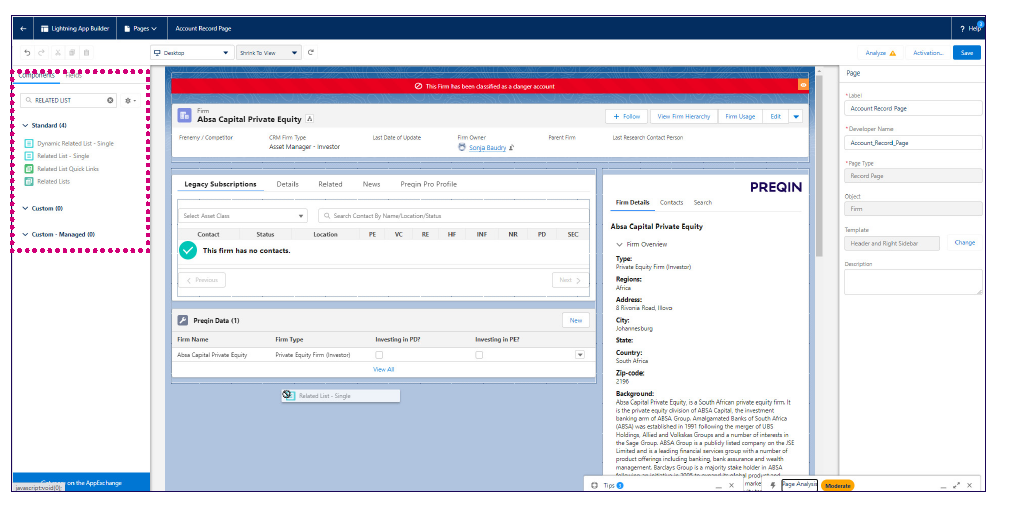 SF Plugin additional preqin fields 3