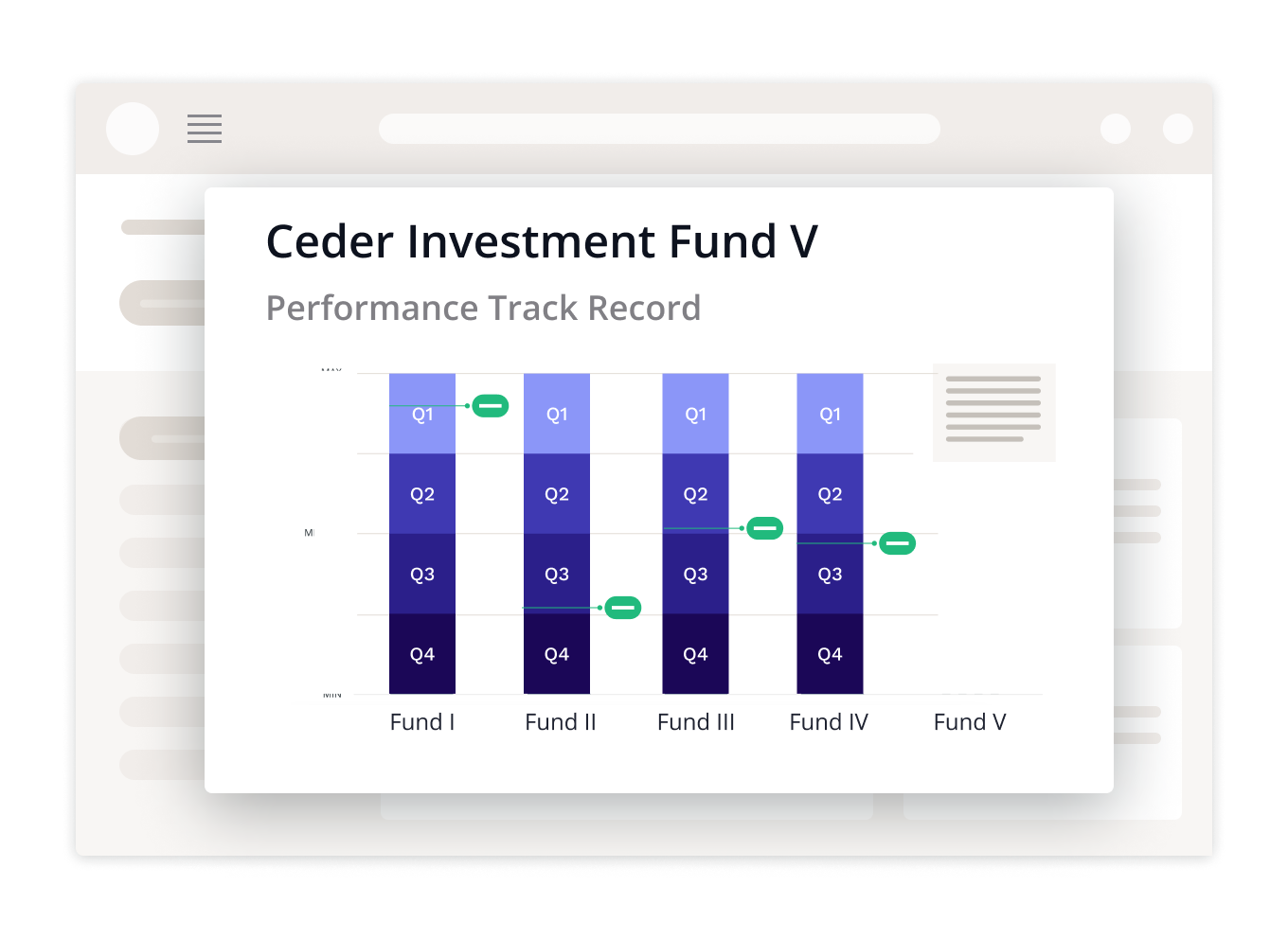 Graph showing the performance of the fund image.