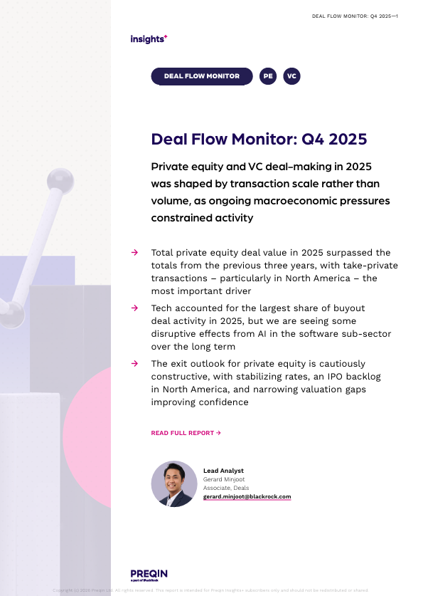 Deal Flow Monitor: Q4 2025 Cover