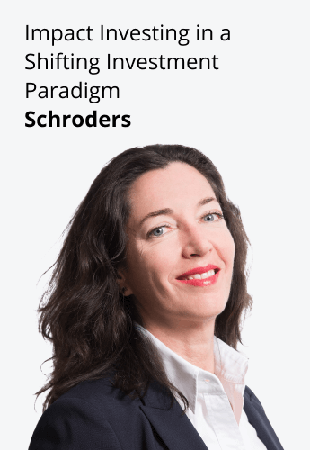 Impact investing in a shifting investment paradigm