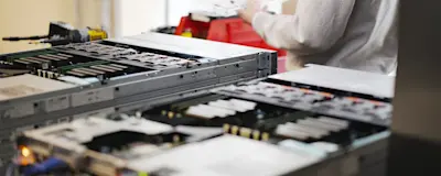 TechMikeNY Nathan Schmidt holding CPU