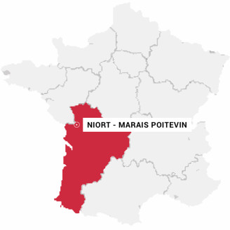 Niort - Marais Poitevin - Carte