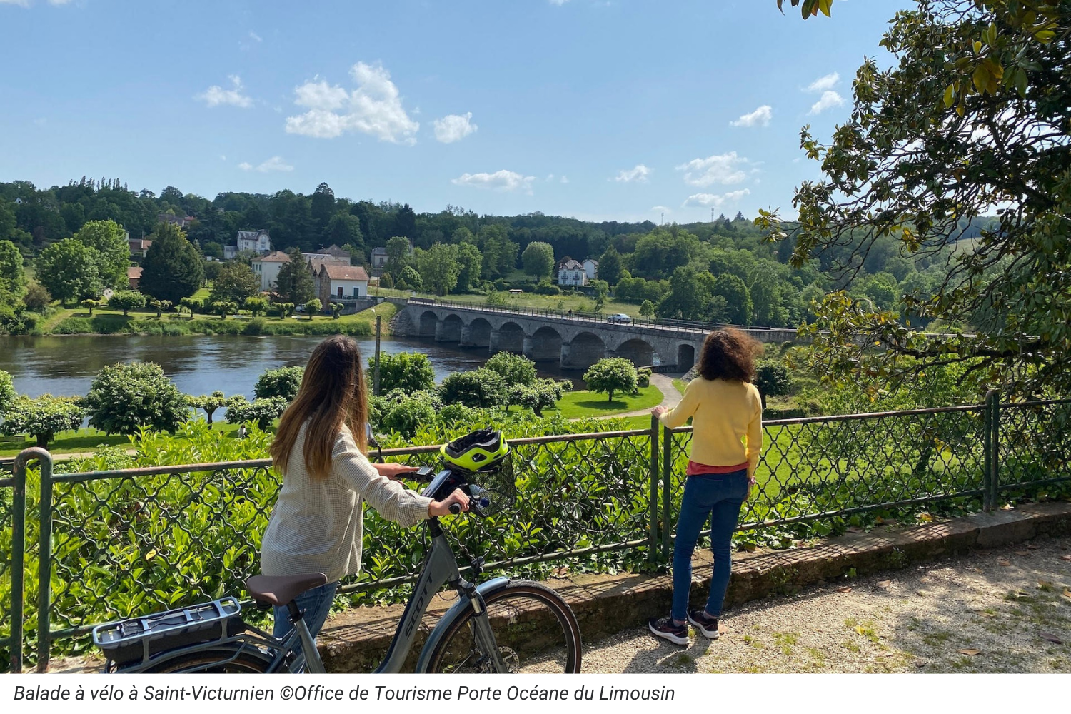 Balade à vélo à Saint-Victurnien