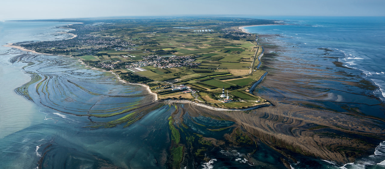 Vue aérienne Ile d'Oléron