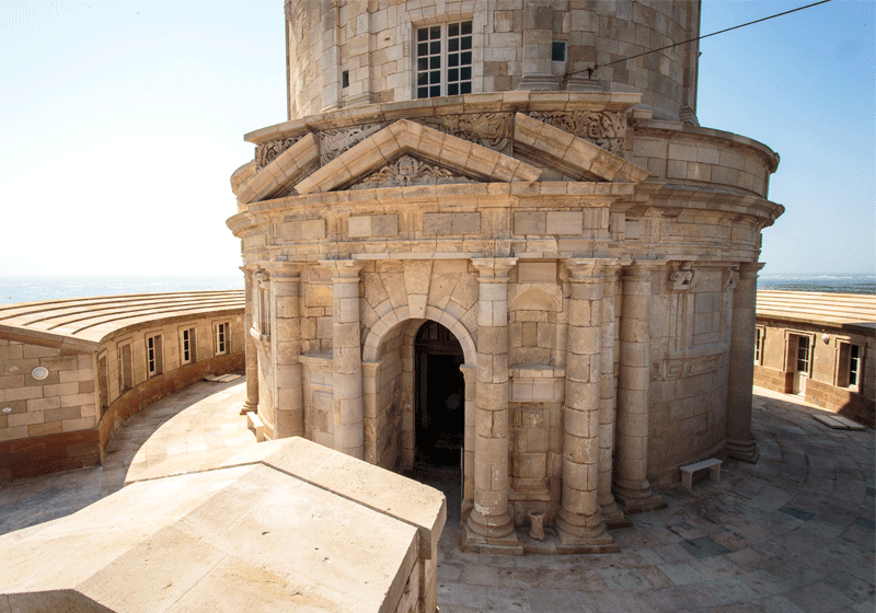Entrance to Cordouan lighthouse
