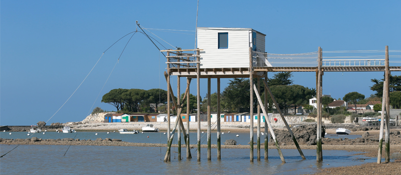 Carrelet - Port d'Angoulins ©Frédéric Le Lan