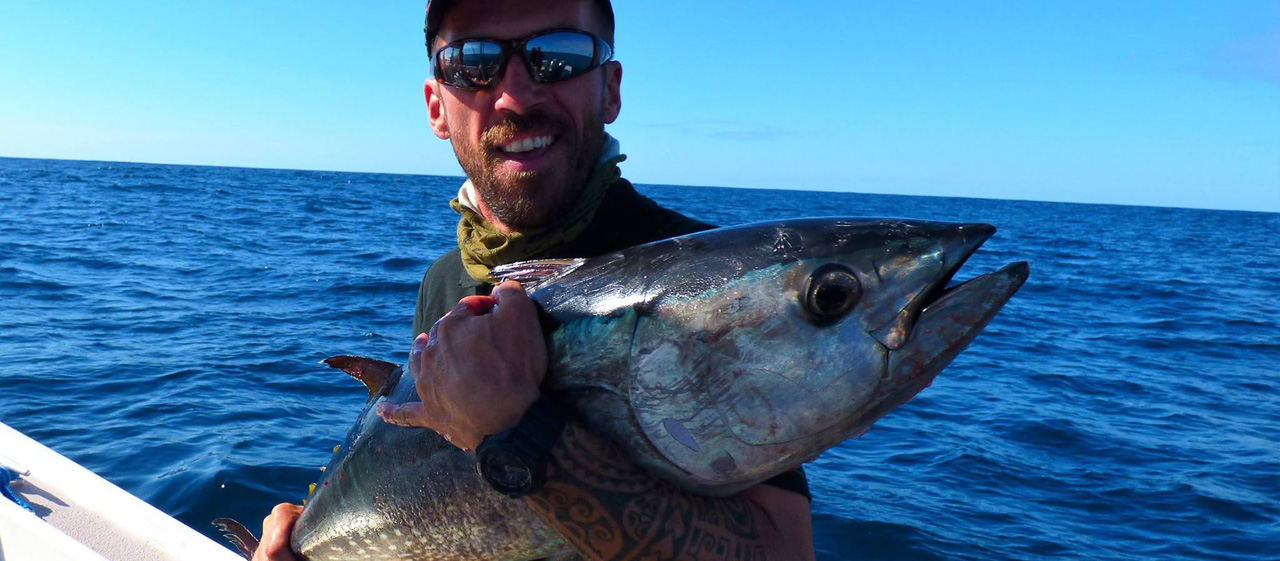 Bluefin tuna on the fly