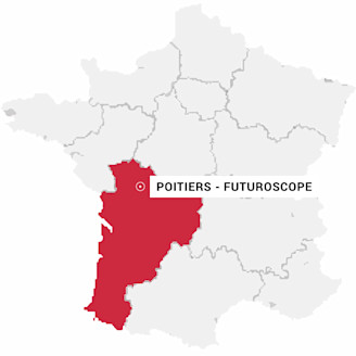 Poitiers - Futuroscope - Carte