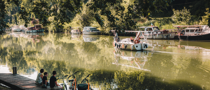 Canal des 2 Mers, bord de canal