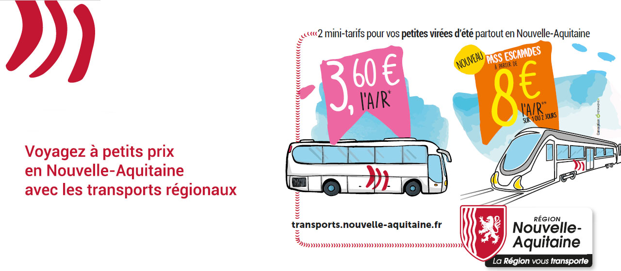 Transports régionaux Nouvelle-Aquitaine