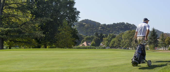 Golfeurs au Pau Golf Club