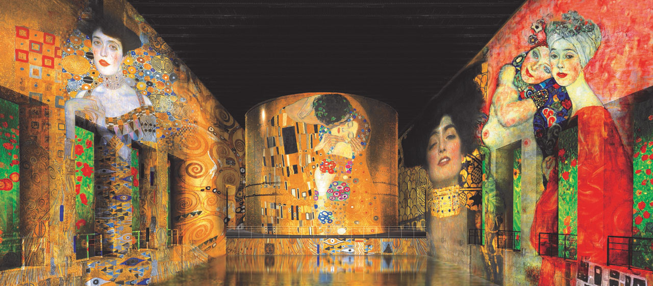 Bassins de lumières Klimt