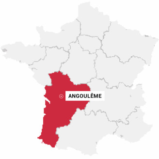 Angoulême - Carte