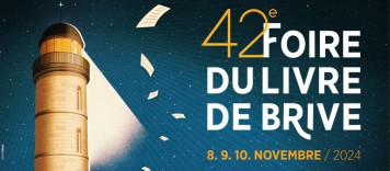 Affiche foire du livre de Brive 2024