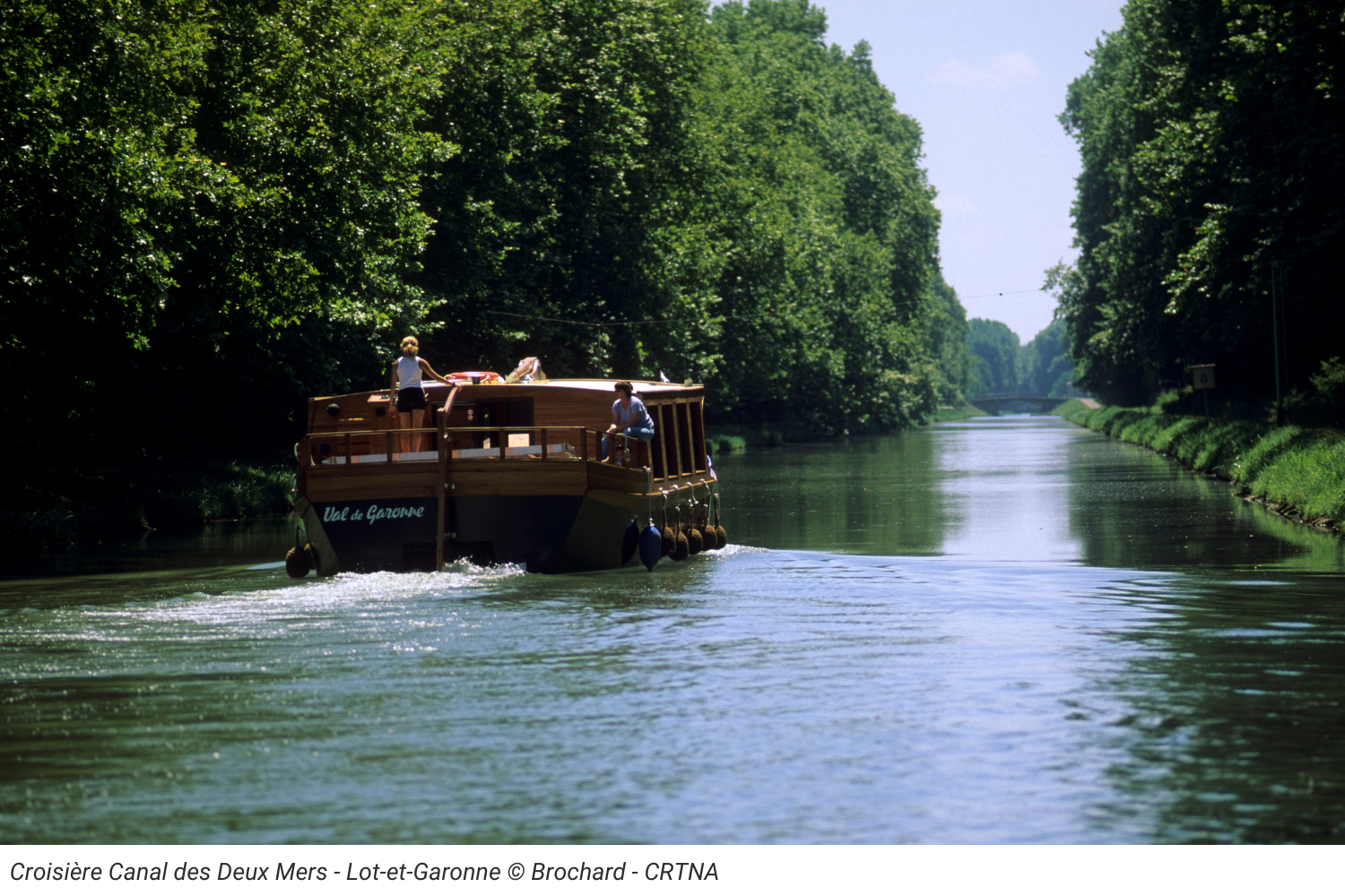 Croisière Canal des Deux Mers - Lot-et-Garonne © Brochard - CRTNA