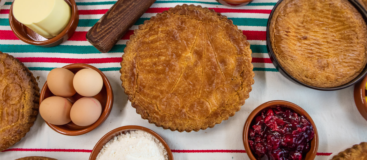 ingrédients du gâteau basque