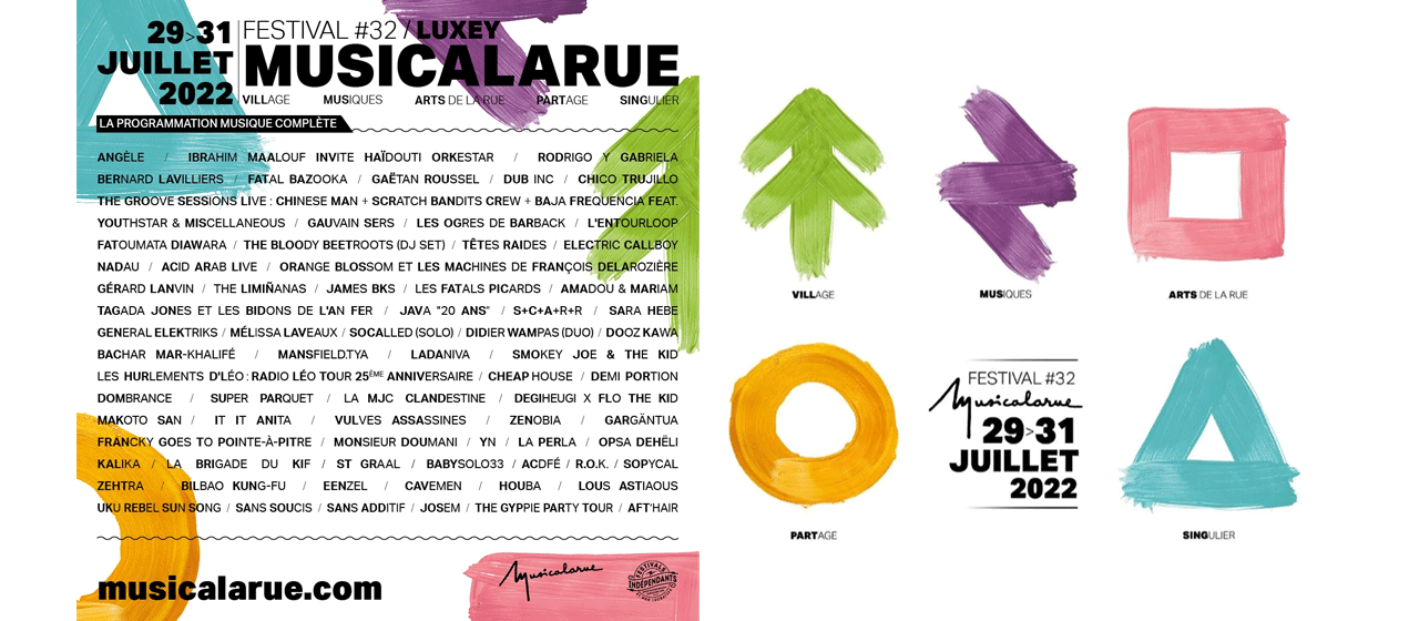 Festival Musicalarue 2022