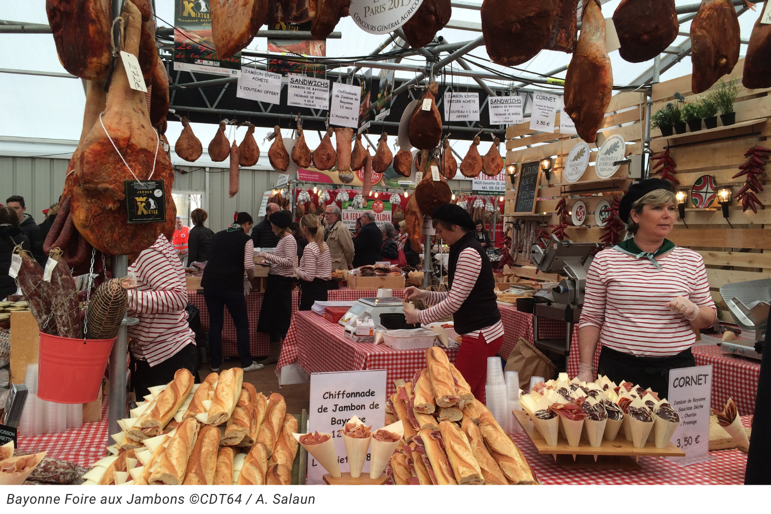 Bayonne Foire aux Jambons ©CDT64 A. Salaun