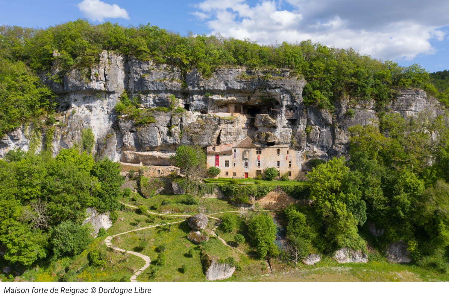 Maison forte de Reignac © Dordogne Libre