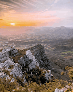 Sare - les montagnes