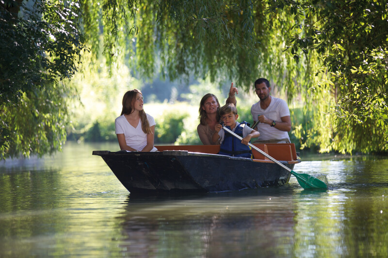 Les canaux du Marais Poitevin