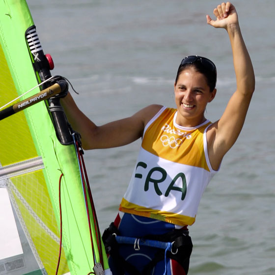 Charline PICON -  Championne Olympique de planche à voile