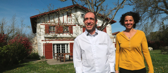 La ferme Lizarraga, Stéphane et Véronique Poulin