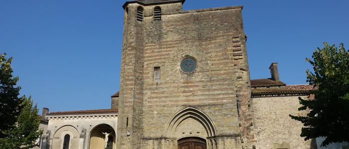 L'ancienne cathédrale Saint-Jean-Baptiste de Aire-sur-l'Adour.