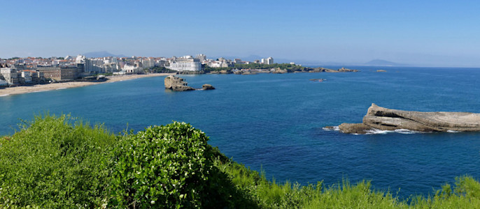 Biarritz vue panoramique