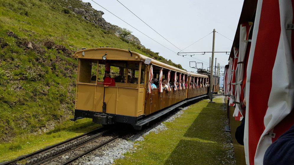 El tren de Larrún, un 360° a 950 m en el País Vasco francés