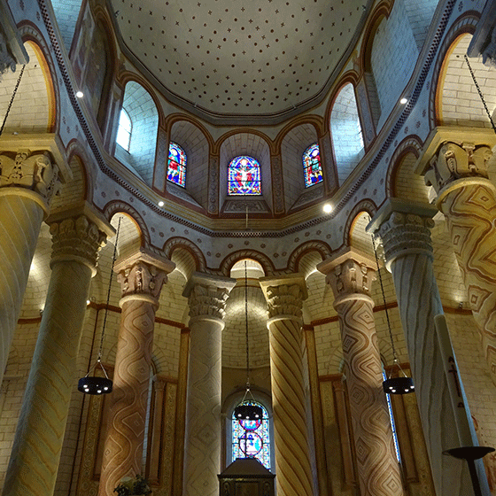 Abtei von Saint-Savin, Meisterwerk des Freskentals