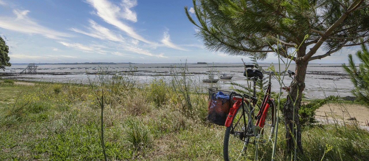 Balade à  velo sur ile d’aix - fort Enet