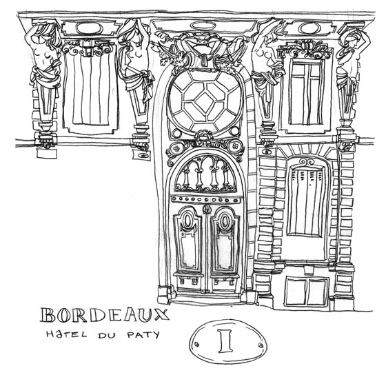Ein Bummel durch Bordeaux – mit Stift und Zeichenblock
