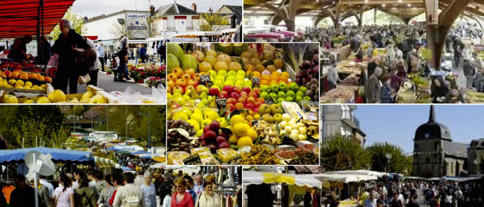 Les plus beaux marchés de Nouvelle-Aquitaine