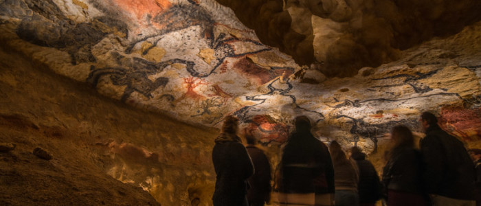 Visite des grottes de Lascaux