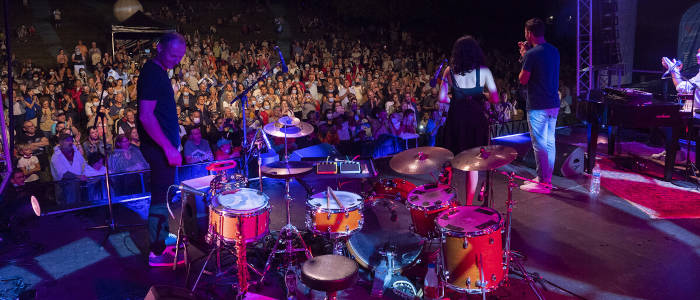 Marghe au festival Les Heures Vagabondes 2021