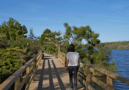 Promenade fleurie de Mimizan