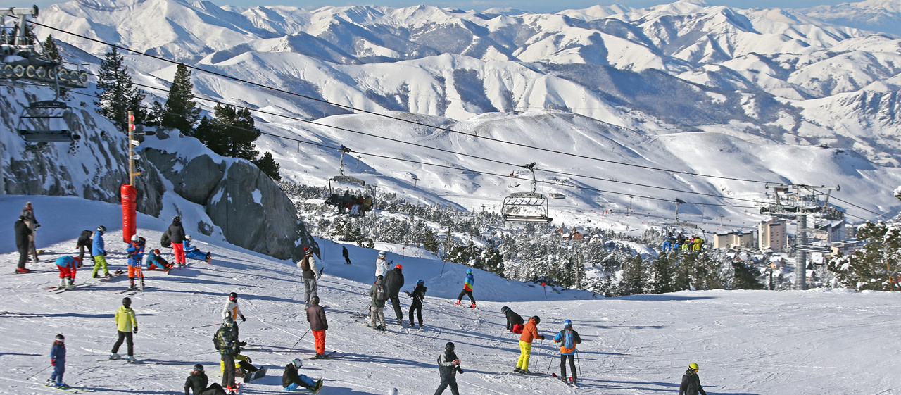 Gourette piste de ski