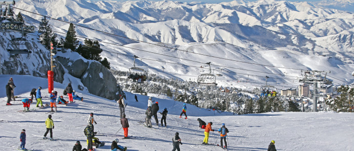 Gourette piste de ski