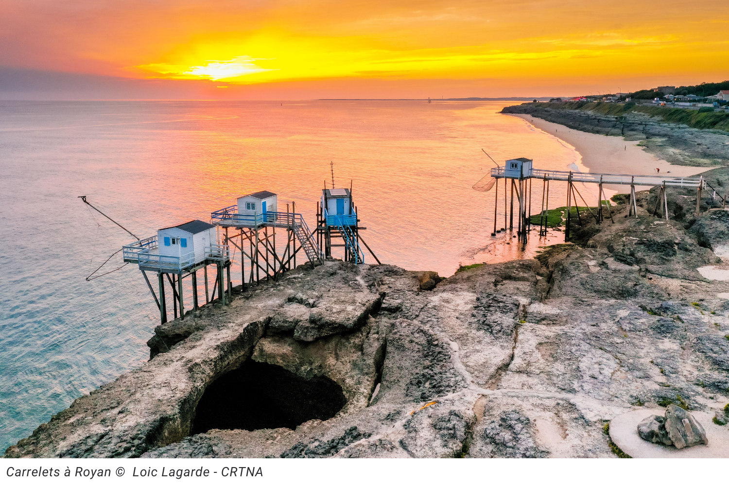 Carrelets à Royan © Loic Lagarde - CRTNA