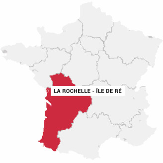 La Rochelle - Île de Ré - Carte