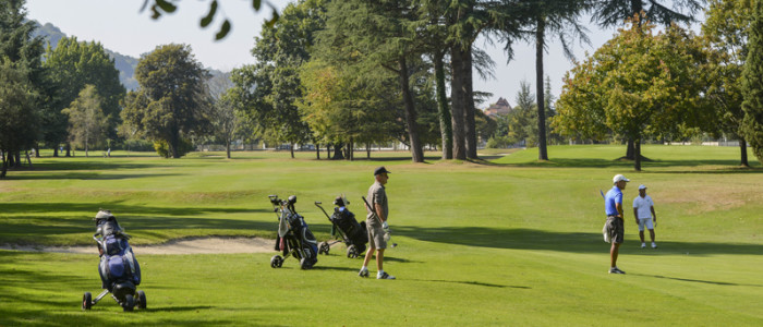 Golfeurs au Golf Club de Pau