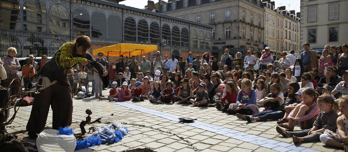 Spectacle de rue au coeur de Limoges