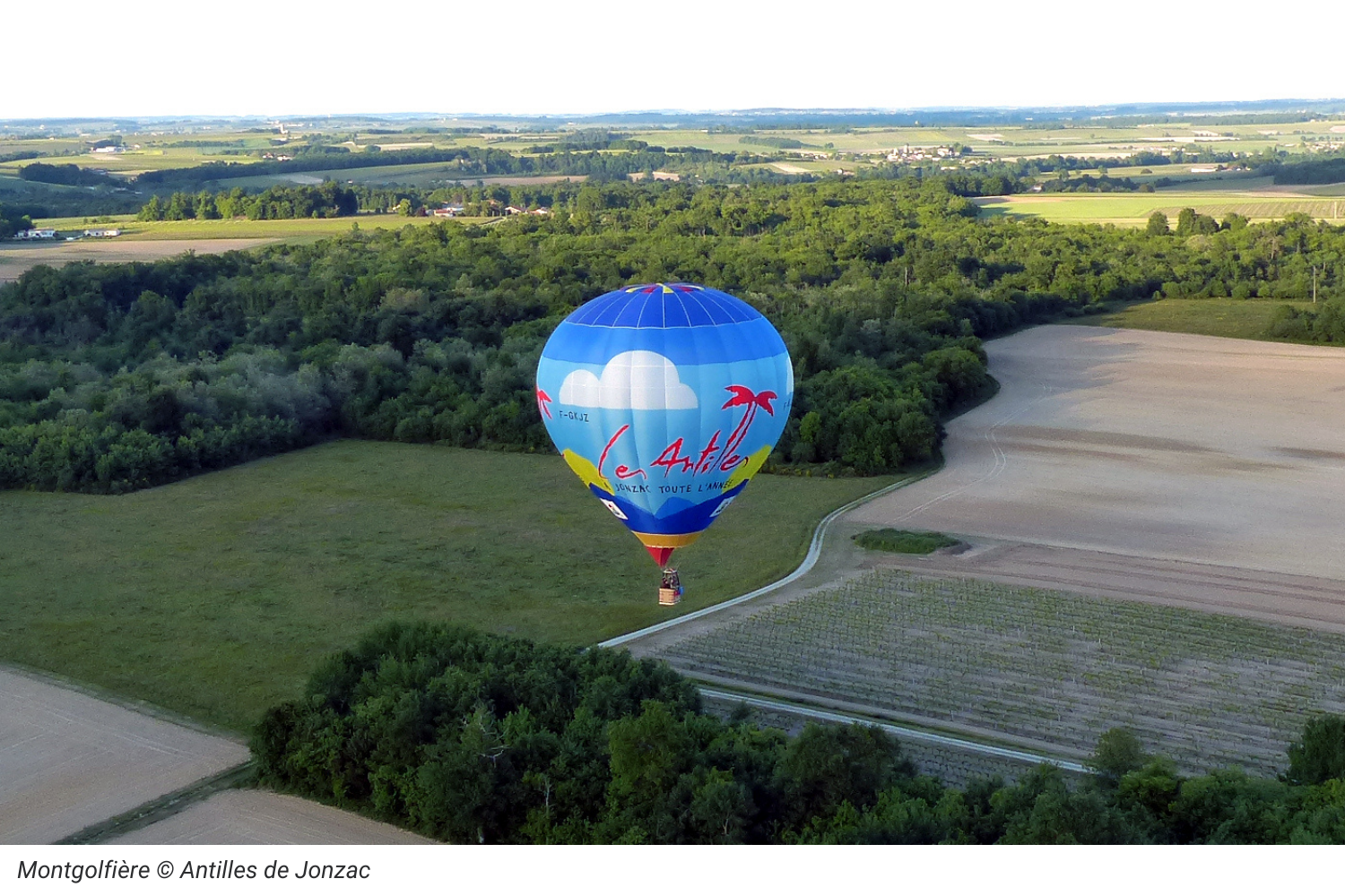 Montgolfière © Antilles de Jonzac