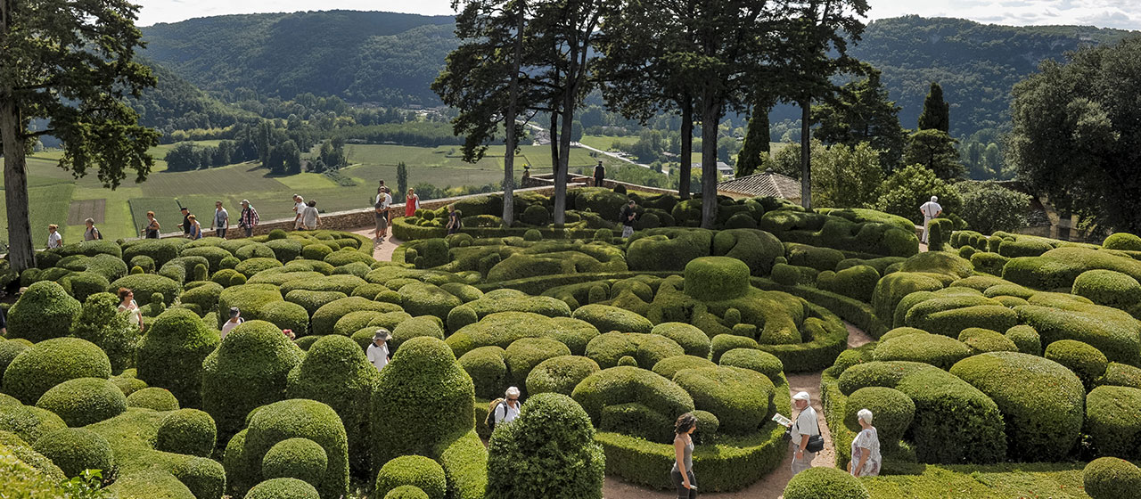 Jardins de Marqueyssac - Vallée de la Dordogne - Un petit air de Dorne  GOT