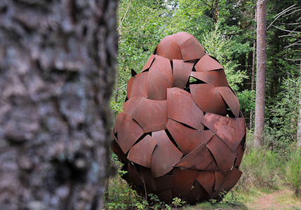 Bois de sculptures - Centre international d'art et du paysage - ile de Vassivière