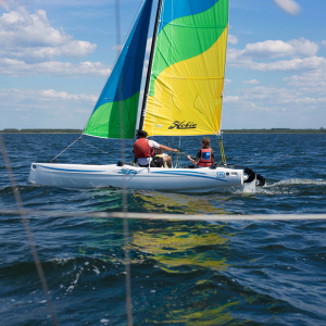 Handi-voile - Club de voile au lac de Bombannes