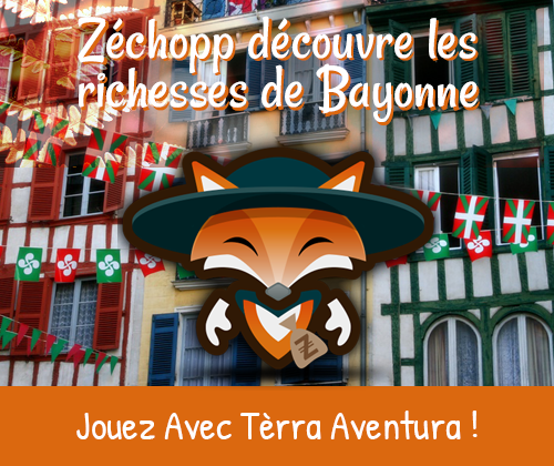 Pub géoquiz Tèrra Aventura Bayonne
