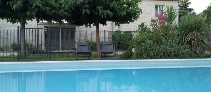 La Gravière - Chambres d'hôtes Médoc - la piscine de la maison d'hôtes